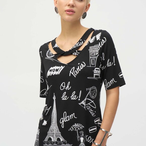 JOSEPH RIBKOFF TUNIC - Picture 2 of 2